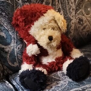 Boyds Bears Sandy Claus II Retired 16" Jointed Plush Bear VGC